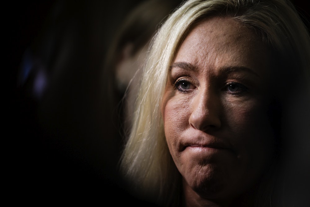 Rep. Marjorie Taylor Greene at the U.S Capitol