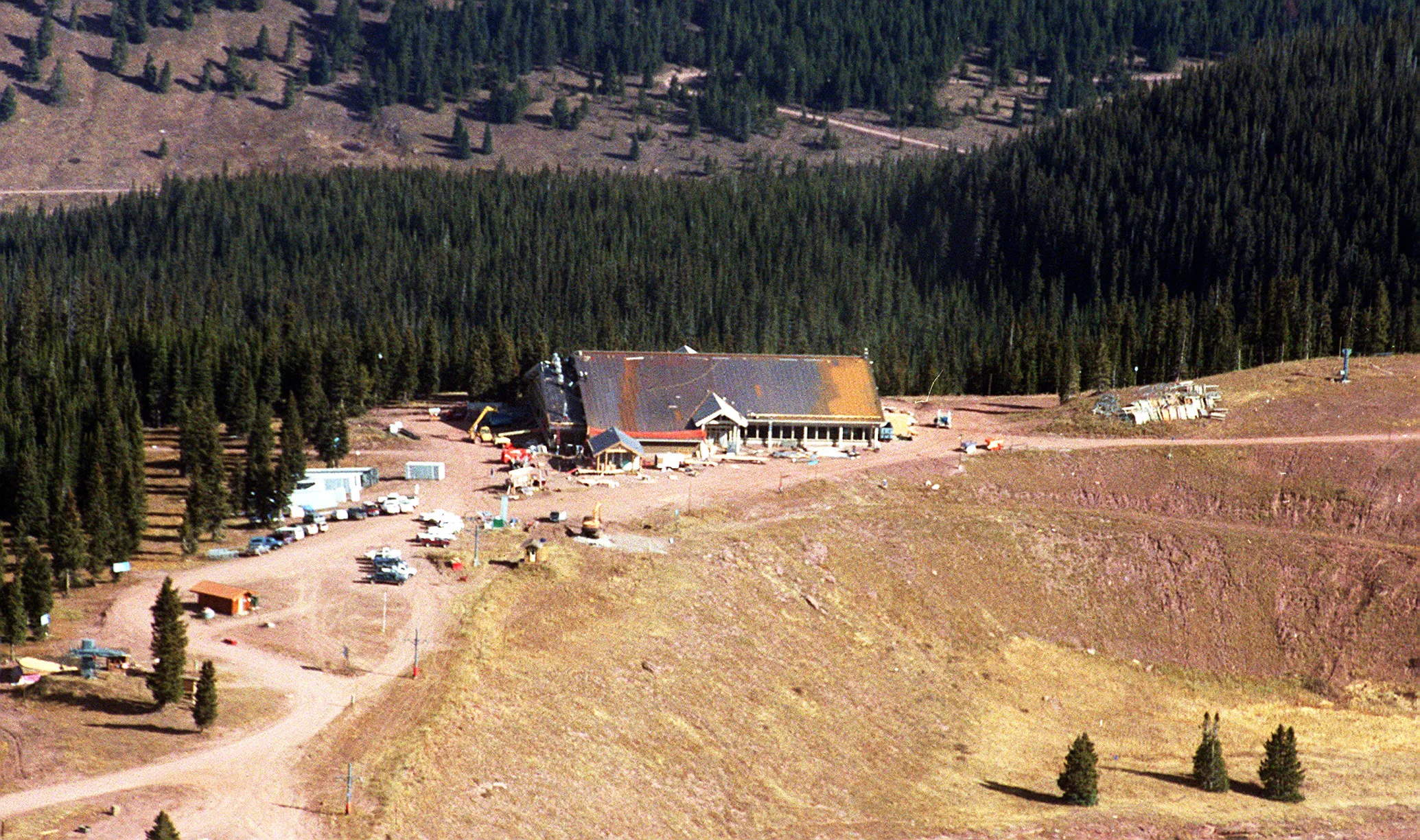 The Two Elk Lodge in Vail, Colorado, was reconstructed after the Earth Liberation Front set fire to the property in 1998.