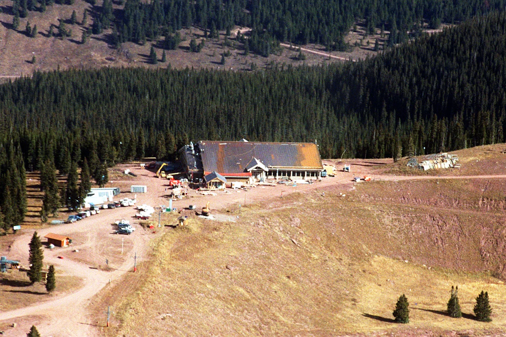The Two Elk Lodge in Vail, Colorado, was reconstructed after the Earth Liberation Front set fire to the property in 1998.
