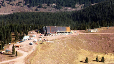 The Two Elk Lodge in Vail, Colorado, was reconstructed after the Earth Liberation Front set fire to the property in 1998.