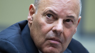 Postmaster General Louis DeJoy testifies before the House Oversight and Reform Committee in Washington, DC