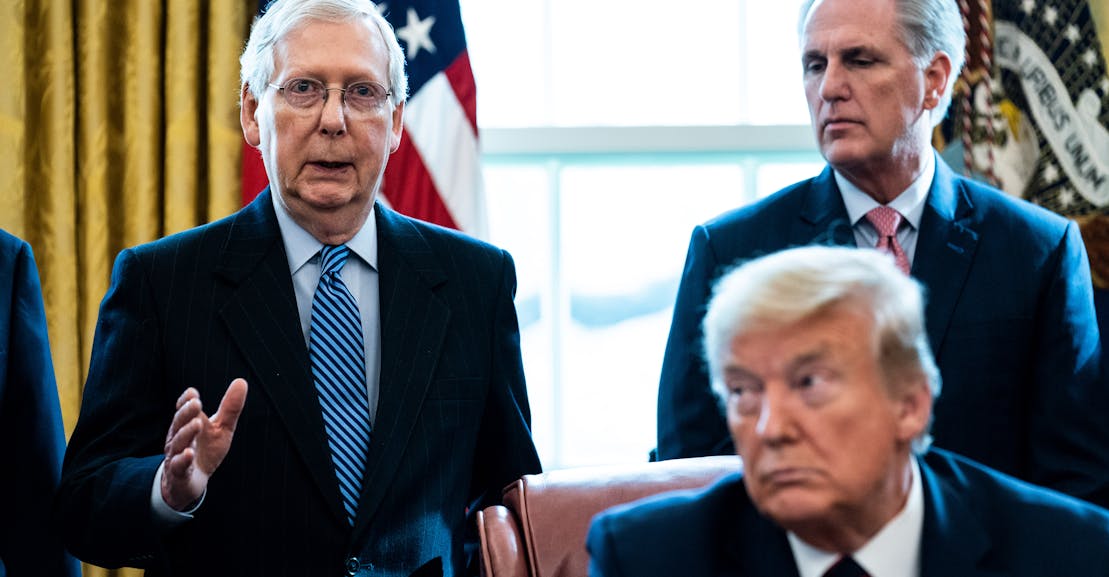 GOP Leadership Silent on Trump’s Calls to Terminate Constitution GOP Leadership Silent on Trump’s Calls to Terminate Constitution