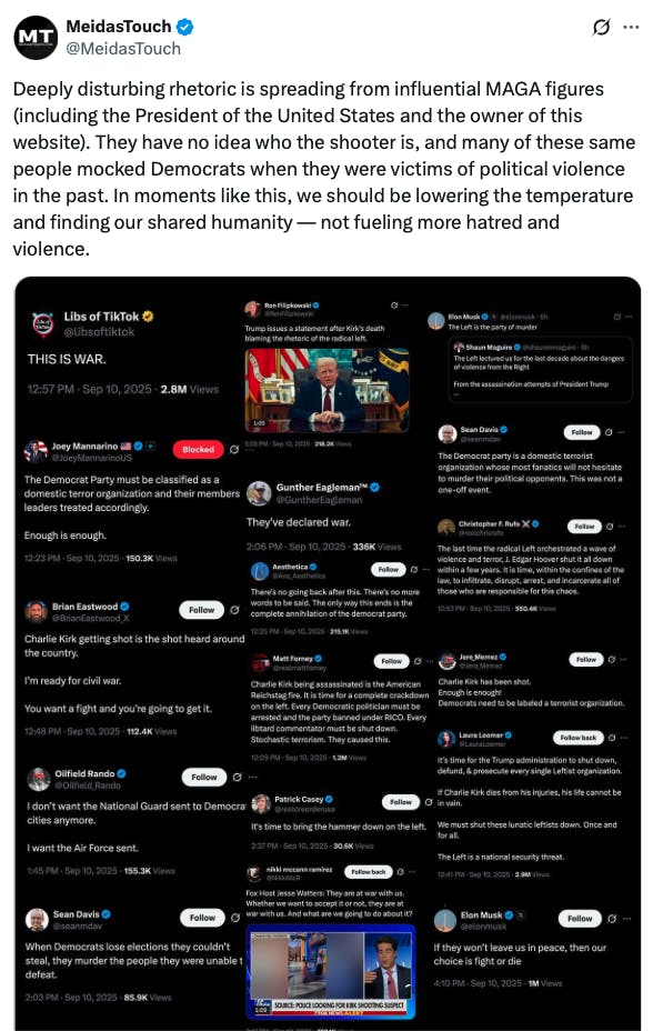 Screenshot of a tweet