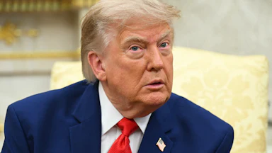 Donald Trump looking crusty