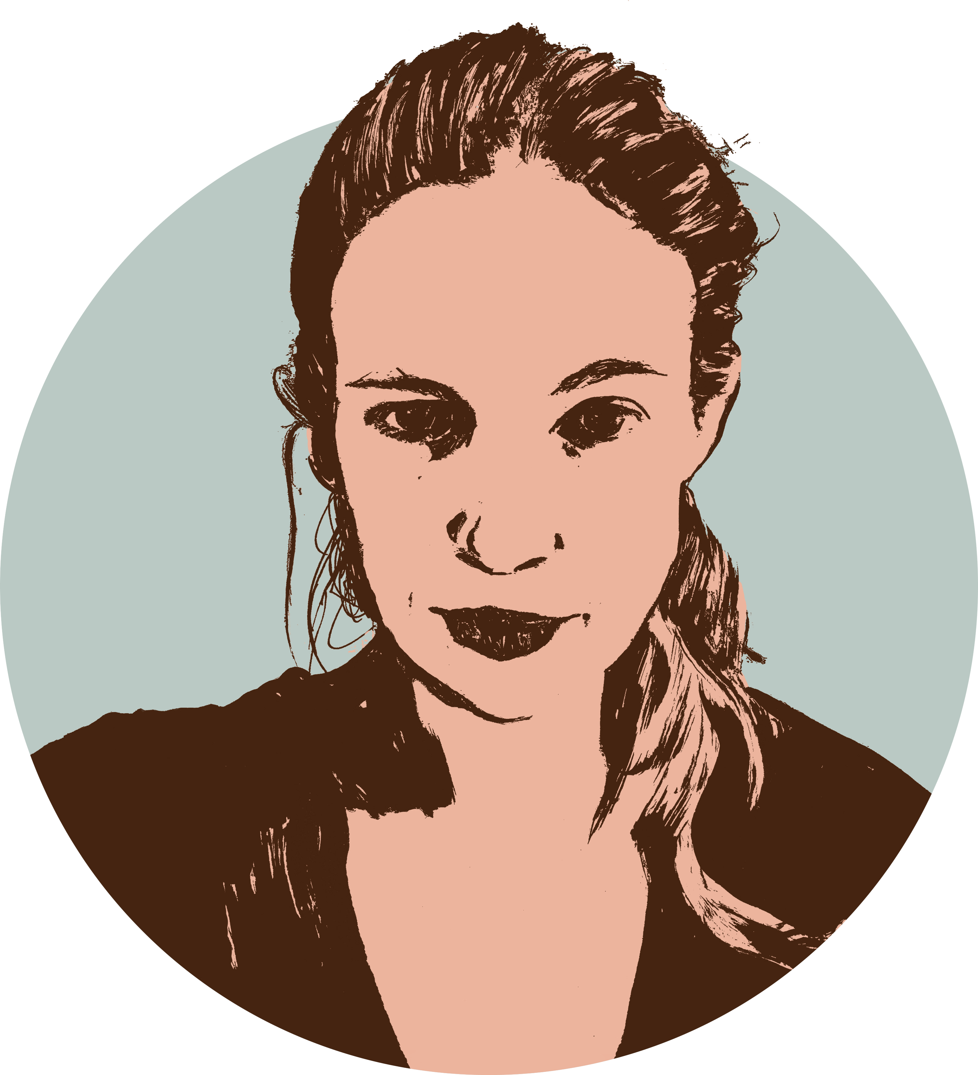 Illustrated headshot of Heather Souvaine Horn