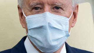 President Biden meets with Republican senators to discuss Covid-19 relief.