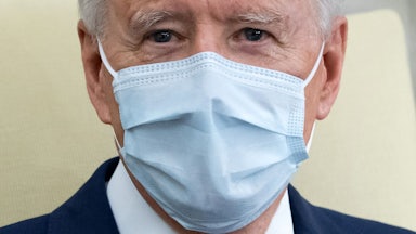 President Biden meets with Republican senators to discuss Covid-19 relief.