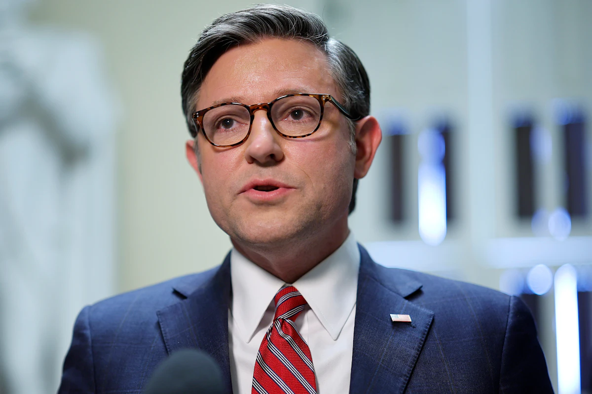 Mike Johnson Doubles Down on Wild Threat Ahead of Netanyahu Speech Mike Johnson Doubles Down on Wild Threat Ahead of Netanyahu Speech