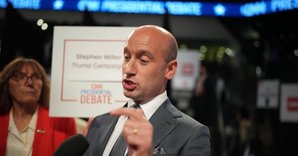 Watch: Stephen Miller Blows a Fuse When Confronted on Propaganda | The New Republic