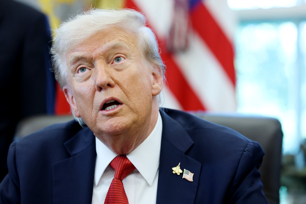 Trump looking confused