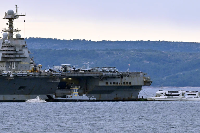 U.S. Navy aircraft carrier USS Gerald R. Ford
