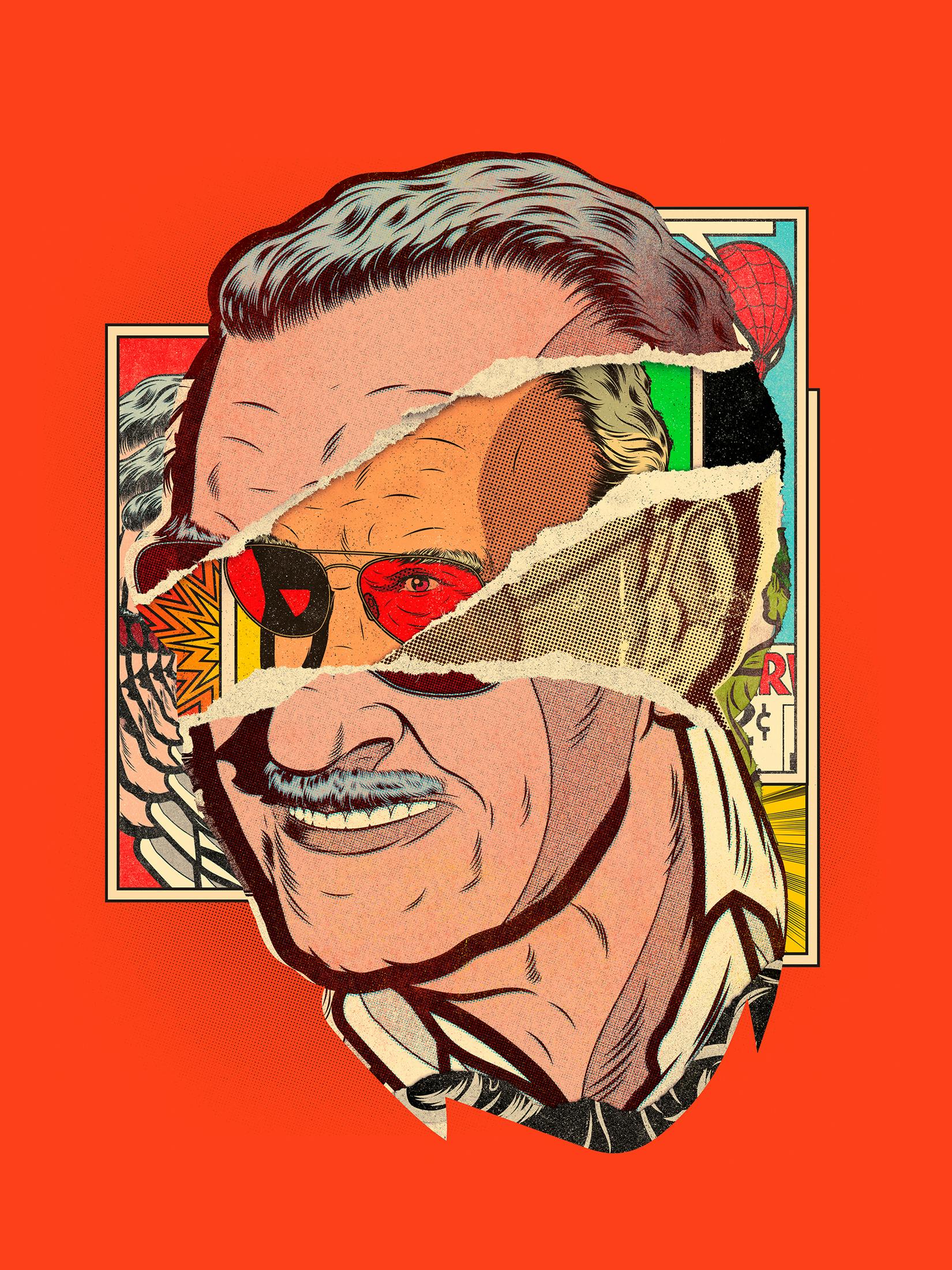 Stan Lee, creator of the Super-Hero comic books 