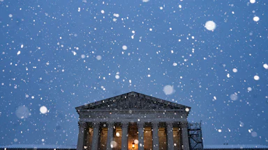 The US Supreme Court in Washington, DC, US, on Monday, Jan. 6, 2025.