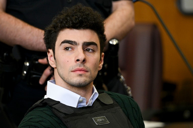 Luigi Mangione in court