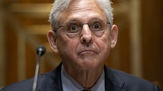 Merrick Garland testifying before Congress in 2023.