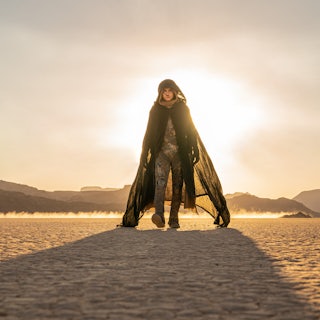 Timothée Chalamet as Paul Atreides in “Dune: Part Two”
