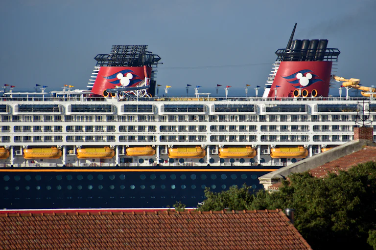 A Disney Magic cruise ship