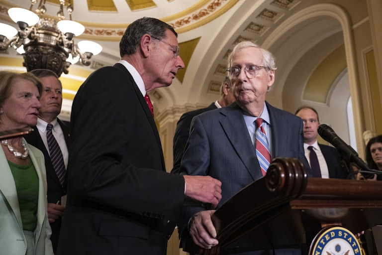 McConnell’s freezing incident in July