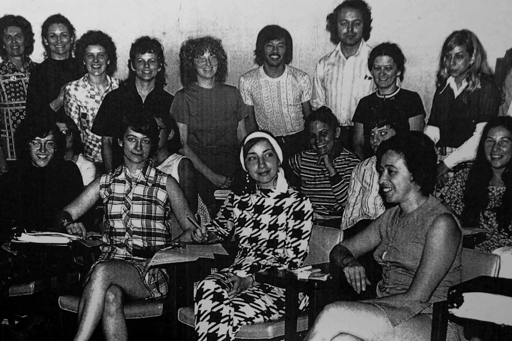 Heather Booth and other abortion rights activists