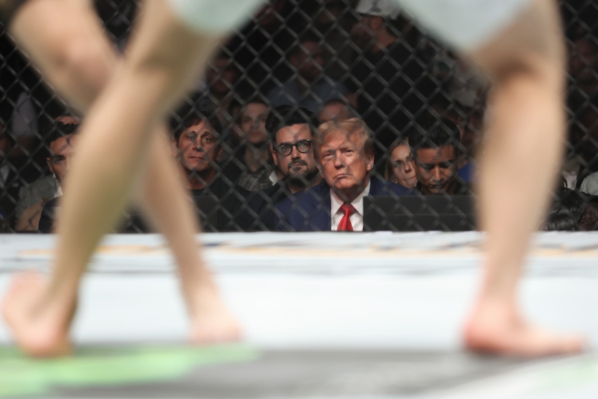 Cage Fighting Is the Key to Trump’s Reelection Campaign Cage Fighting Is the Key to Trump’s Reelection Campaign