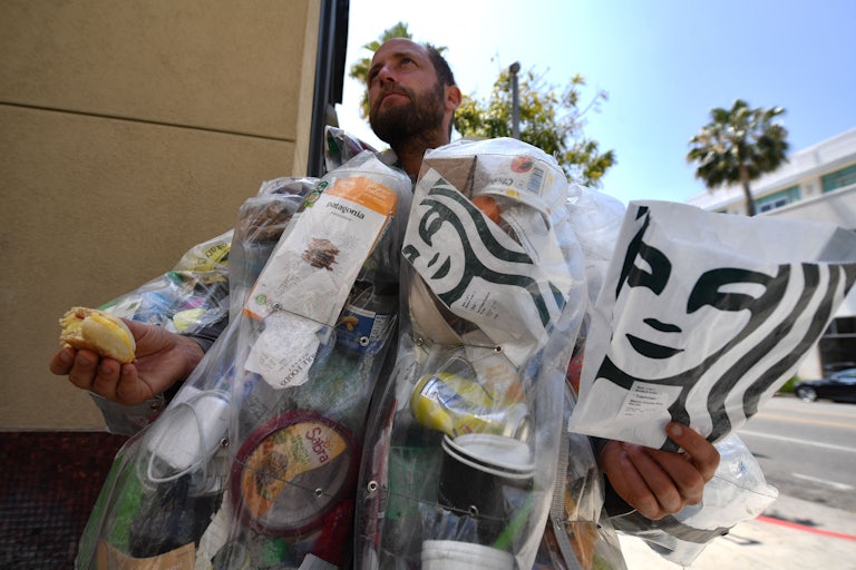 Environmental activist Rob Greenfield