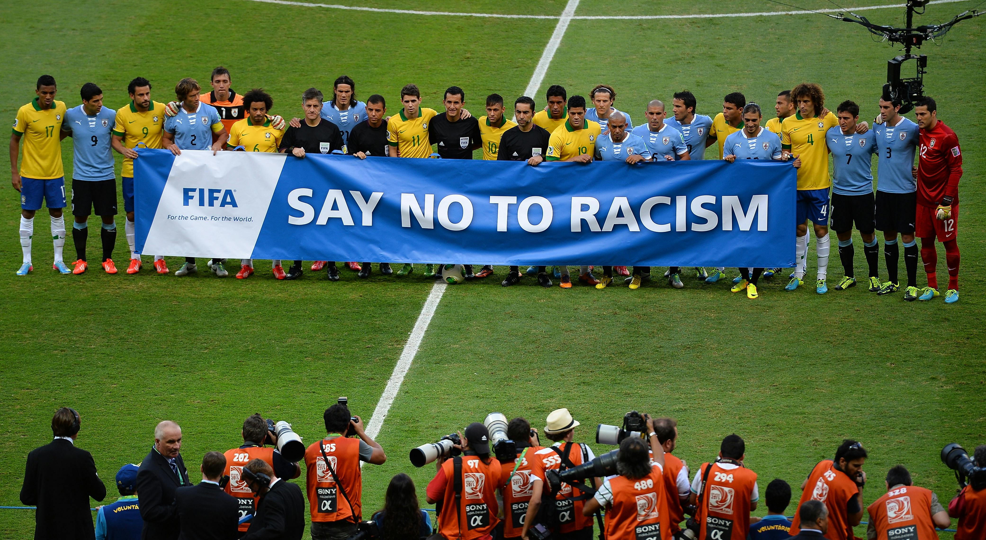FIFA chief wants refs to stop football games when racism occurs, Racism  News