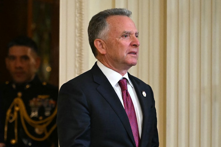 U.S. Special Envoy to the Middle East Steve Witkoff arrives at the White House