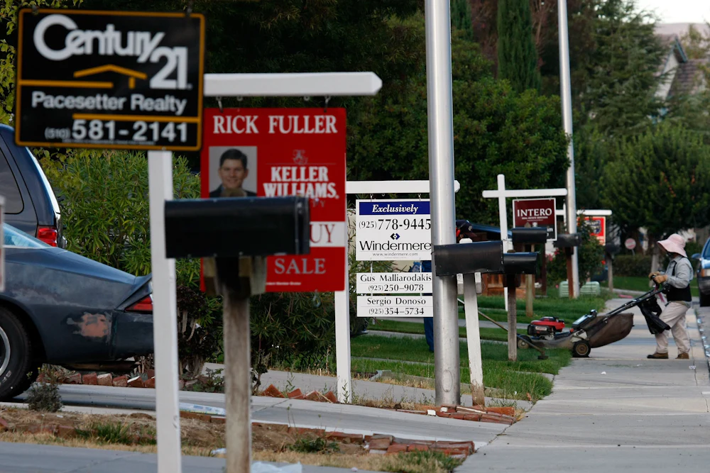 Photos of for sale signs