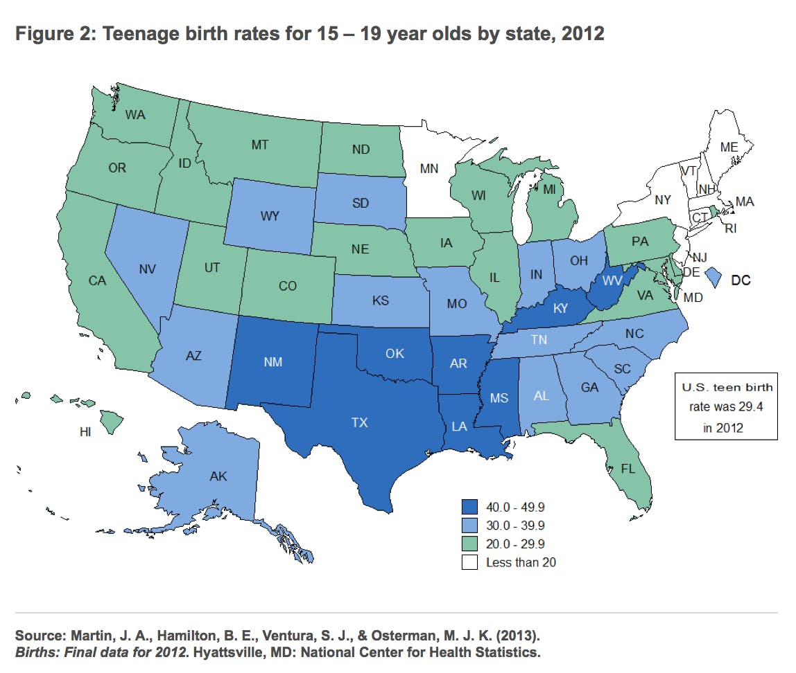 Teen Pregnancy in the United States