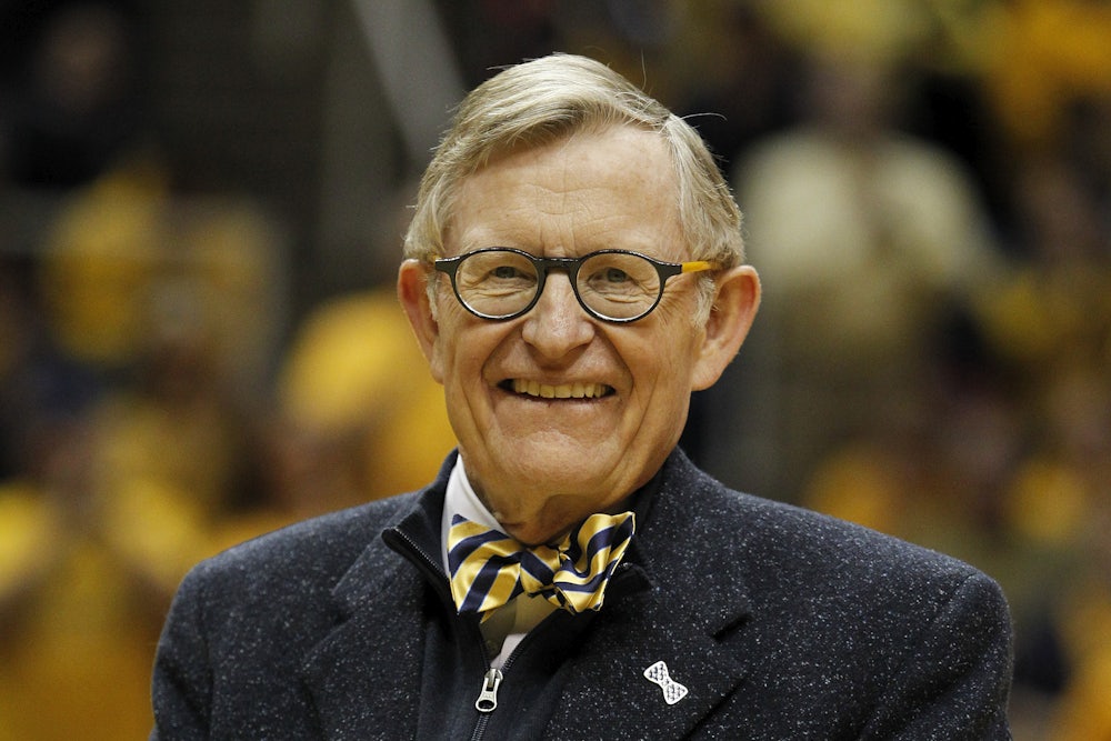 WVU President E. Gordon Gee