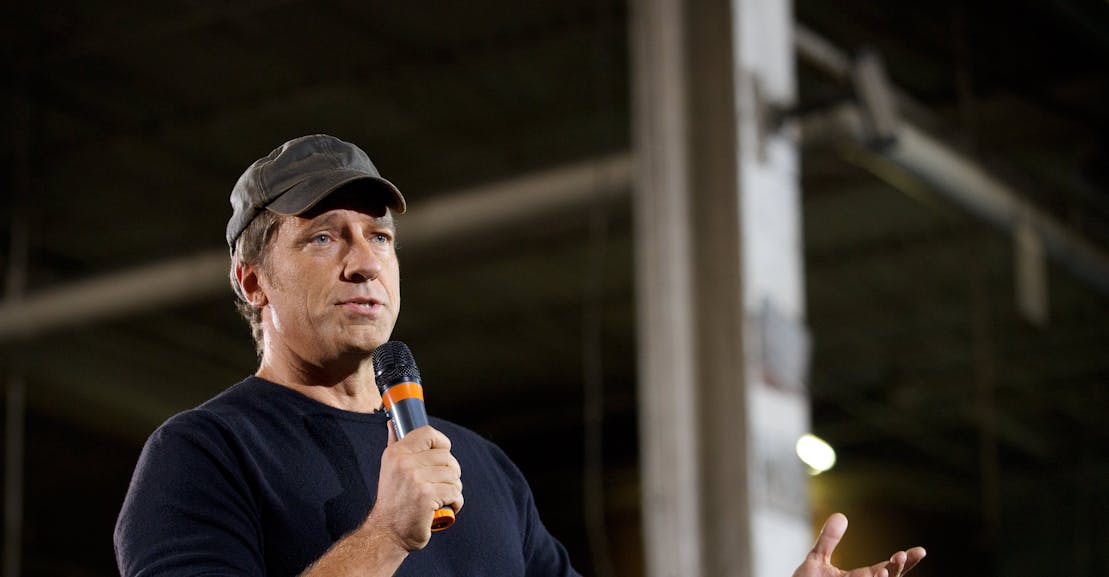 Mike Rowe’s Dirtiest Job? Cozying Up to Conservatives Mike Rowe’s Dirtiest Job? Cozying Up to Conservatives