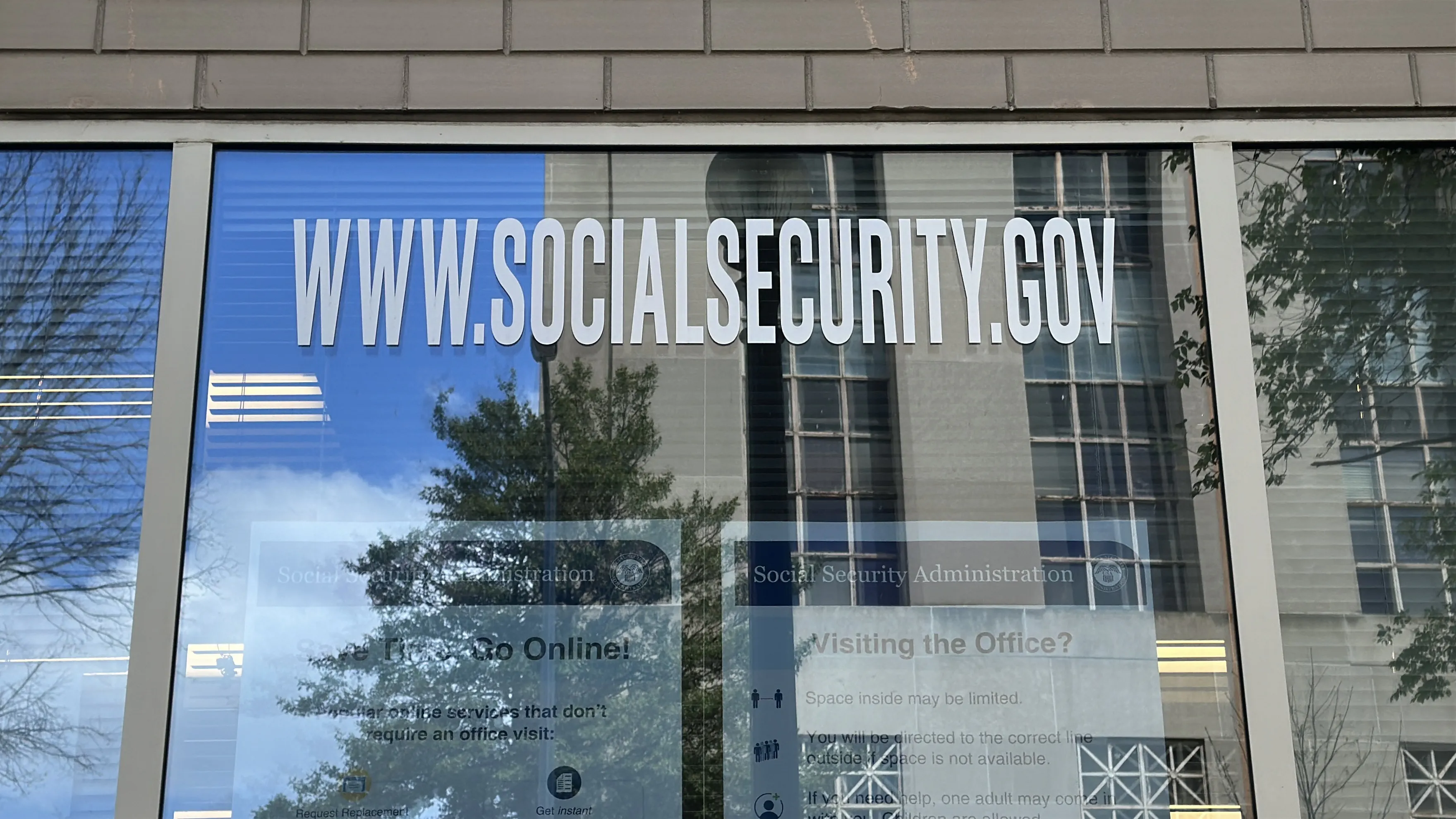 The Social Security Administration building in Washington, D.C.