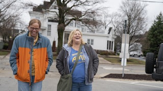 Jeff Hiller and Bridget Everett in the third and final season of “Somebody Somewhere” on HBO