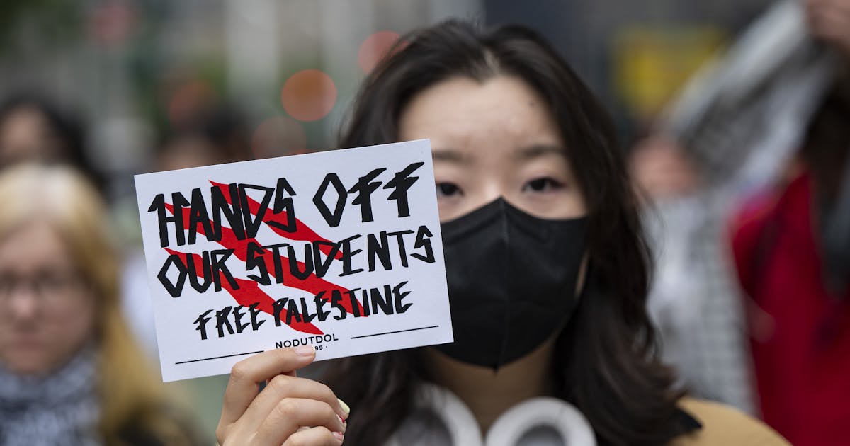 Columbia Punishes Dozens of Student Protesters as It Caves to Trump