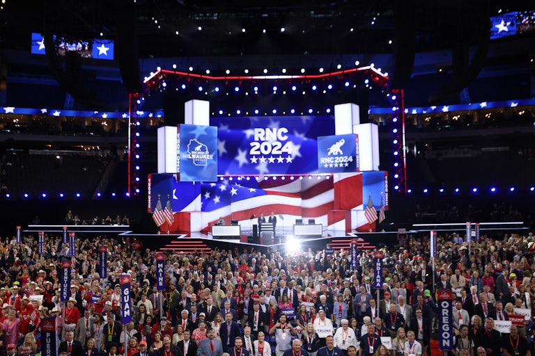 The Republican National Convention, ahead of nominating Donald Trump