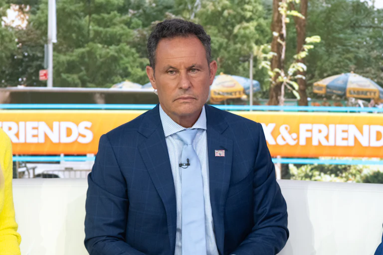 Fox News's Brian Kilmeade glowers on TV
