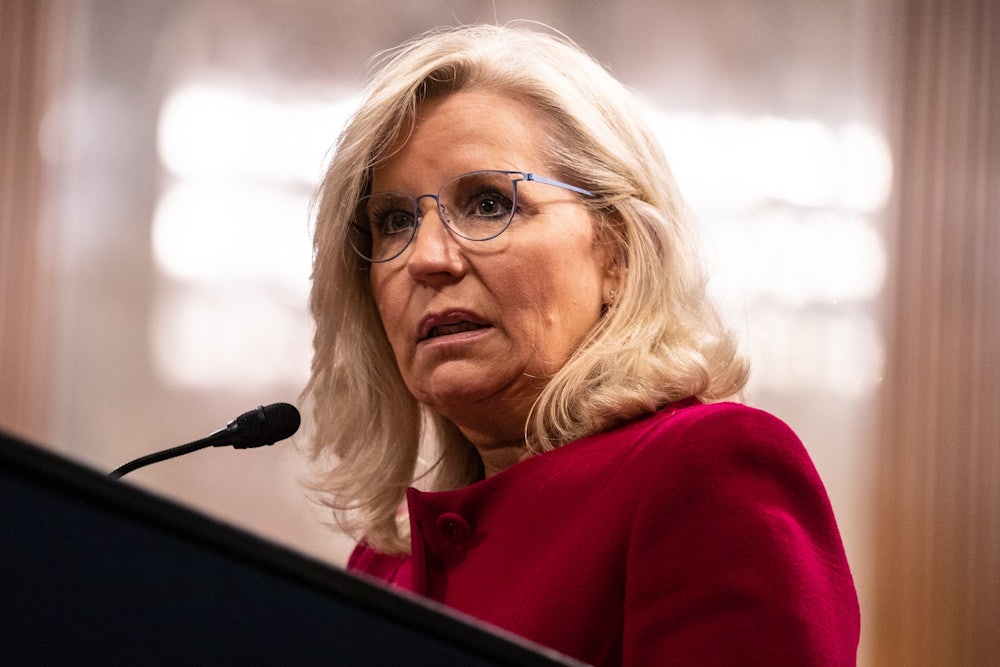 Liz Cheney at an even in Washington, D.C.