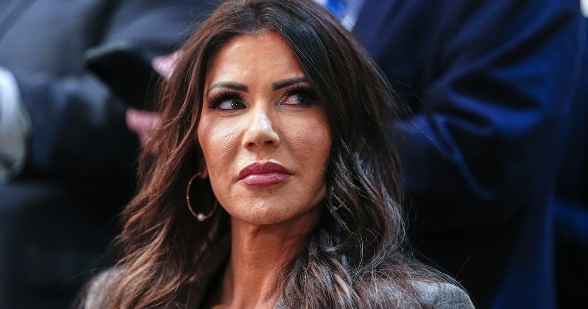 Kristi Noem Totally Humiliated Herself Over a Blanket. Yes, Really.