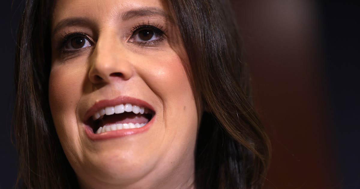 Elise Stefanik Wins the Prize for Stupidest Trump Indictment Reaction Elise Stefanik Wins the Prize for Stupidest Trump Indictment Reaction