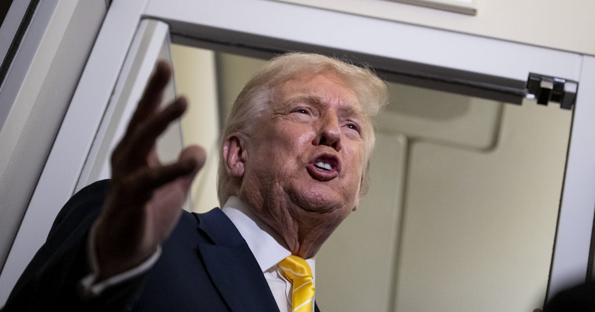 Trump Shares Ludicrous Epstein Files Conspiracy Theory