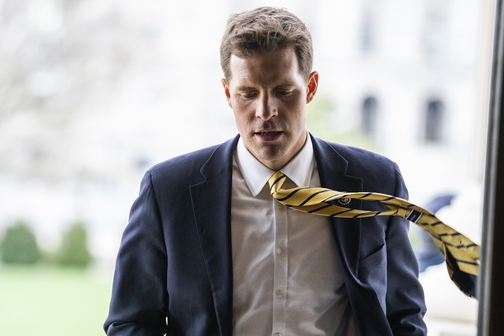 Rep. Conor Lamb arriving to the U.S. Capitol