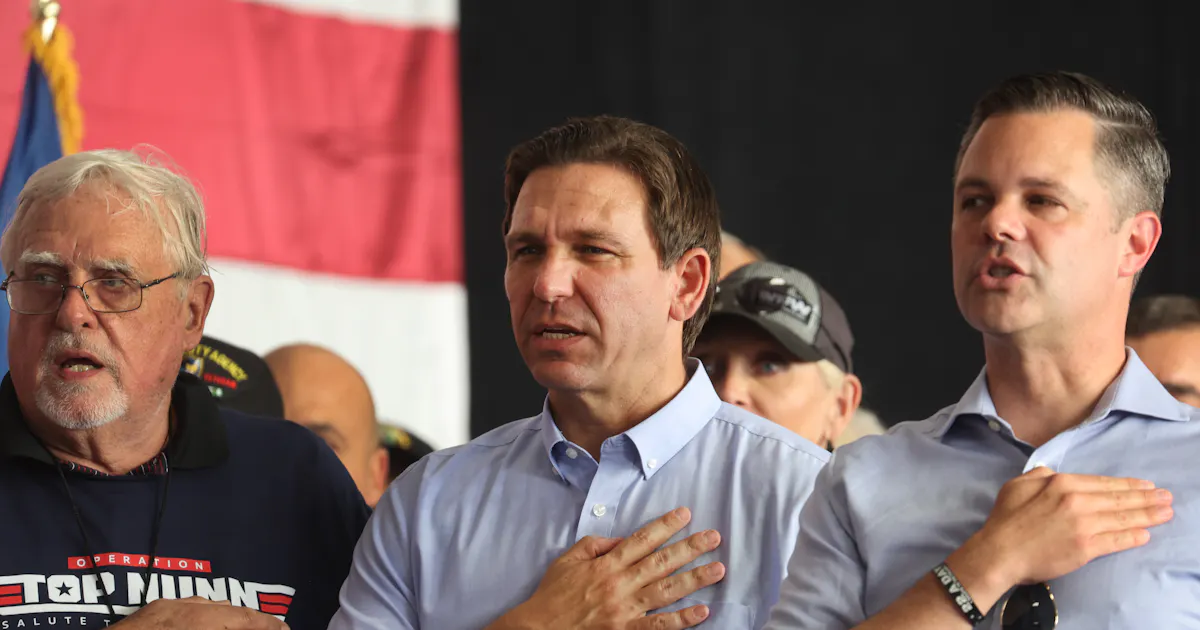 Team DeSantis Trips Over Itself to Tell Trump It’s Not Criticizing Him for January 6 Team DeSantis Trips Over Itself to Tell Trump It’s Not Criticizing Him for January 6