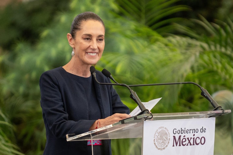 Mexico President Claudia Sheinbaum