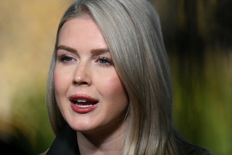 Karoline Leavitt speaks