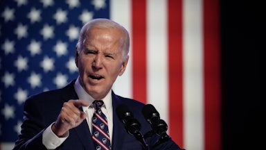 Biden in Blue Bell, Pennsylvania