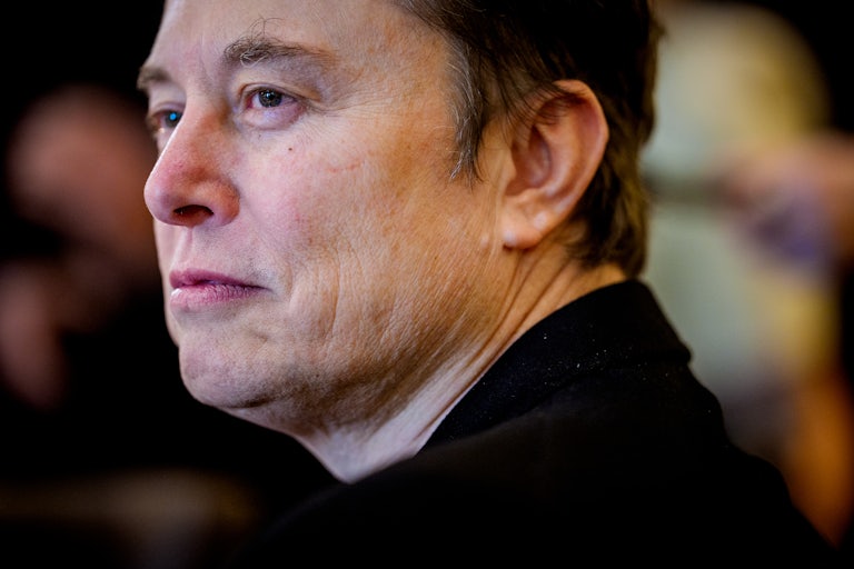 Elon Musk sits in Donald Trump’s Cabinet meeting