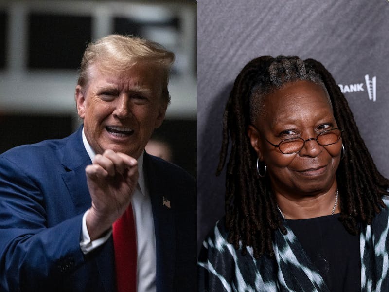 Donald Trump Rages at Whoopi Goldberg For Wanting to Leave Country | The New Republic