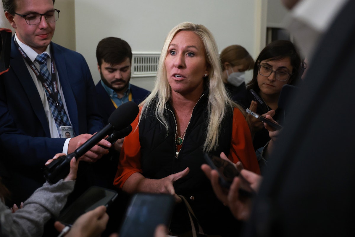 Watch: Marjorie Taylor Greene Offers Pathetic Excuse for Stock Trading Watch: Marjorie Taylor Greene Offers Pathetic Excuse for Stock Trading