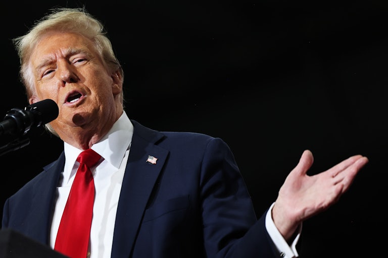 Donald Trump speaking
