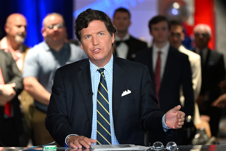 Tucker Carlson speaking